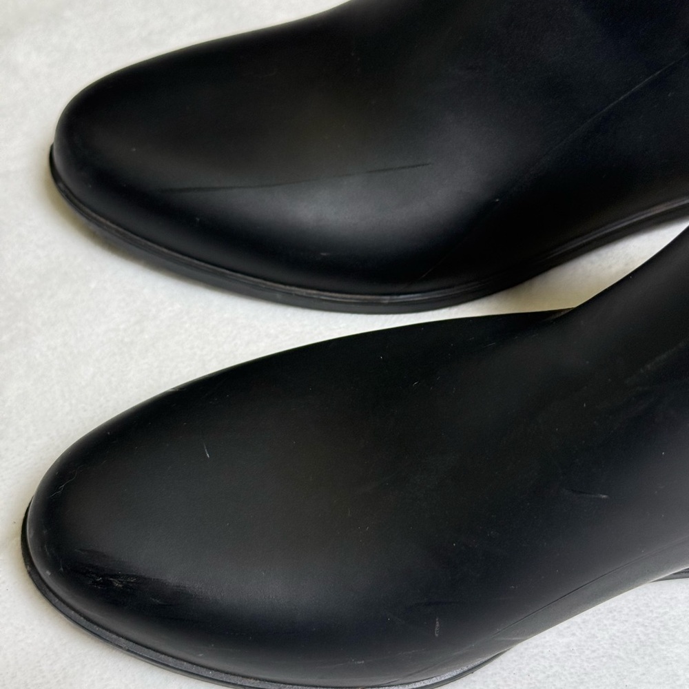 Sam Edelman Black Chelsea Rain Boots • Women’s 9 • Waterproof - Picture 9 of 11